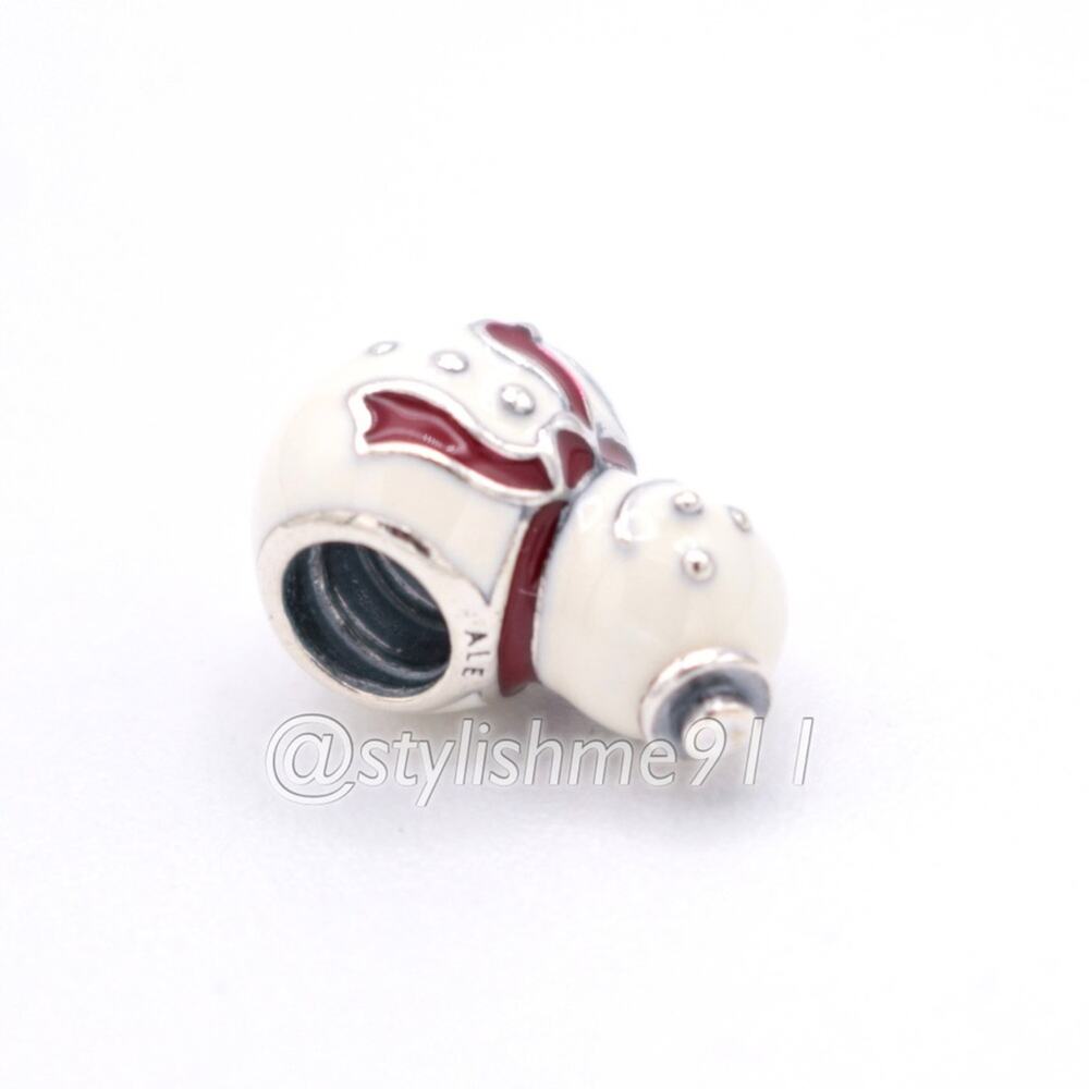 Pandora Retired Happy Snowman Charm - 791406enmx - image 7